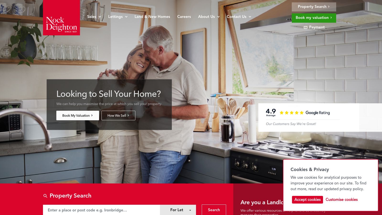 Nock Deighton page preview