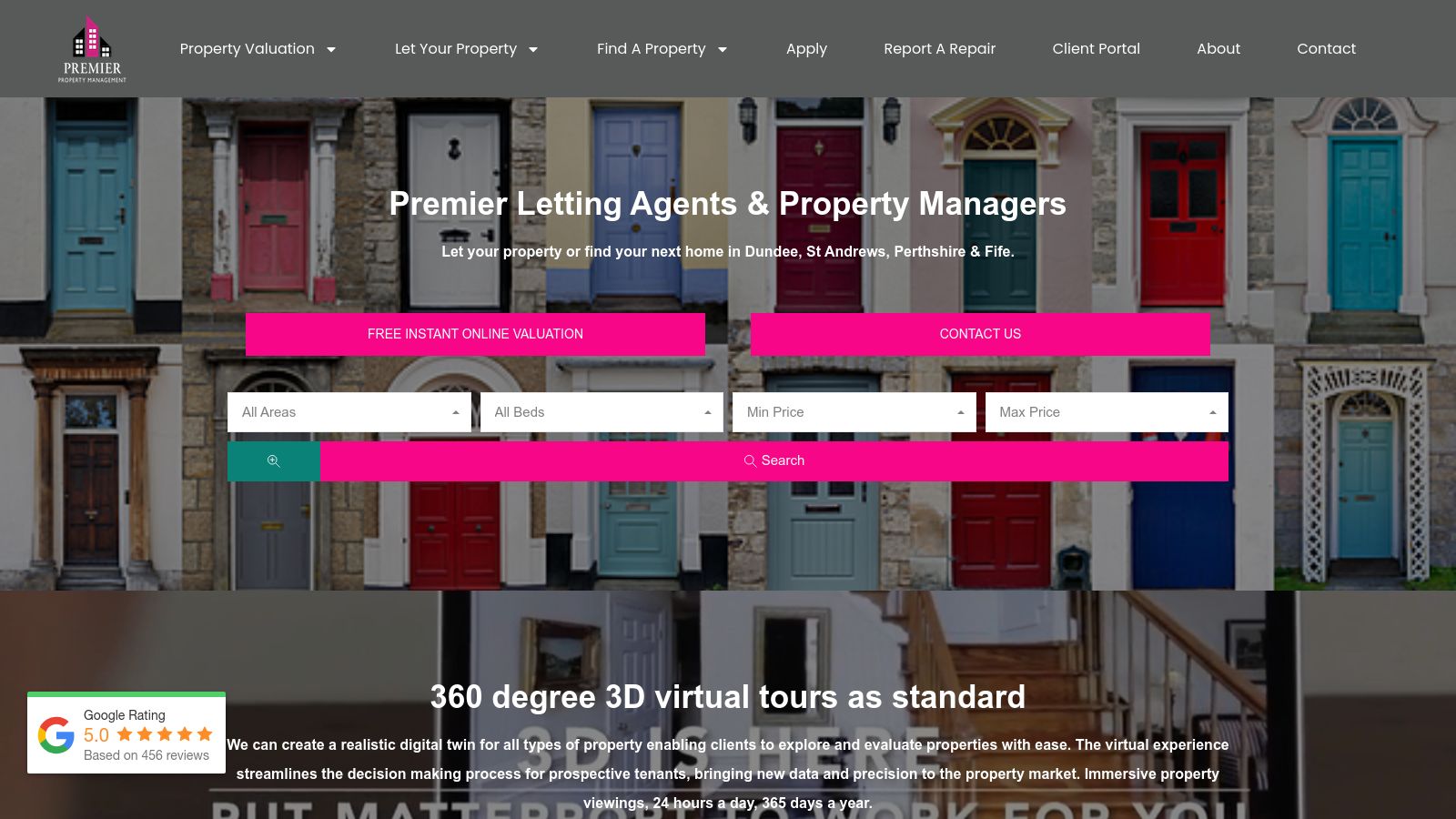 Premier Property page preview