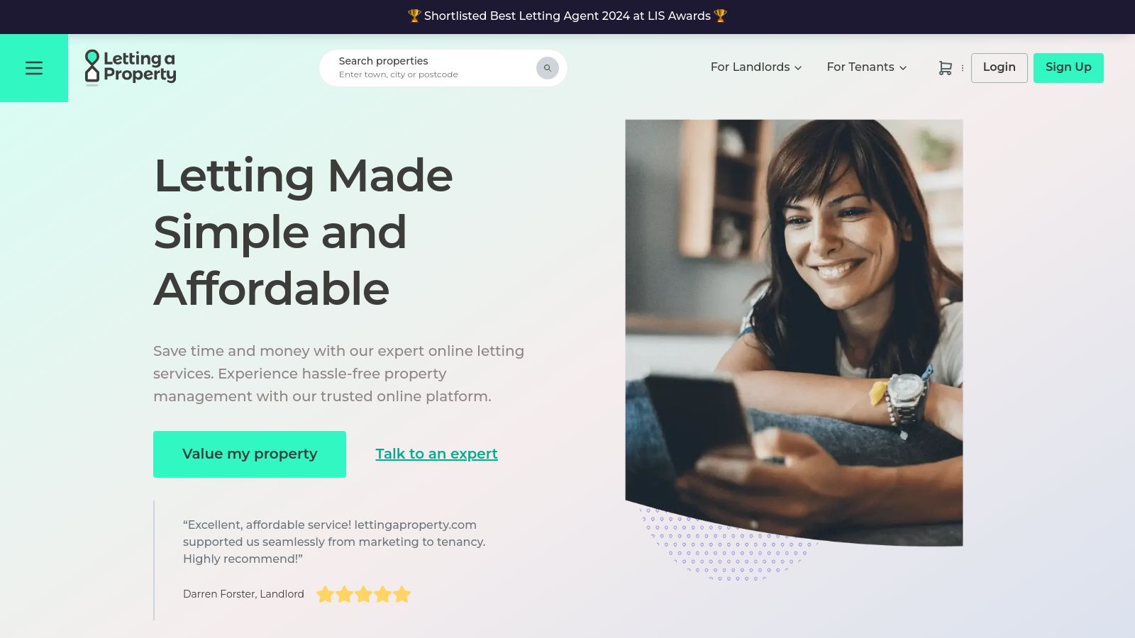 LettingaProperty page preview