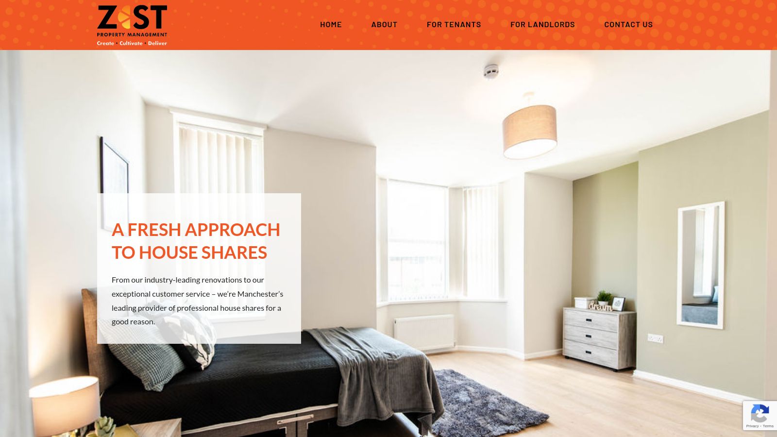 Zest Property Management page preview