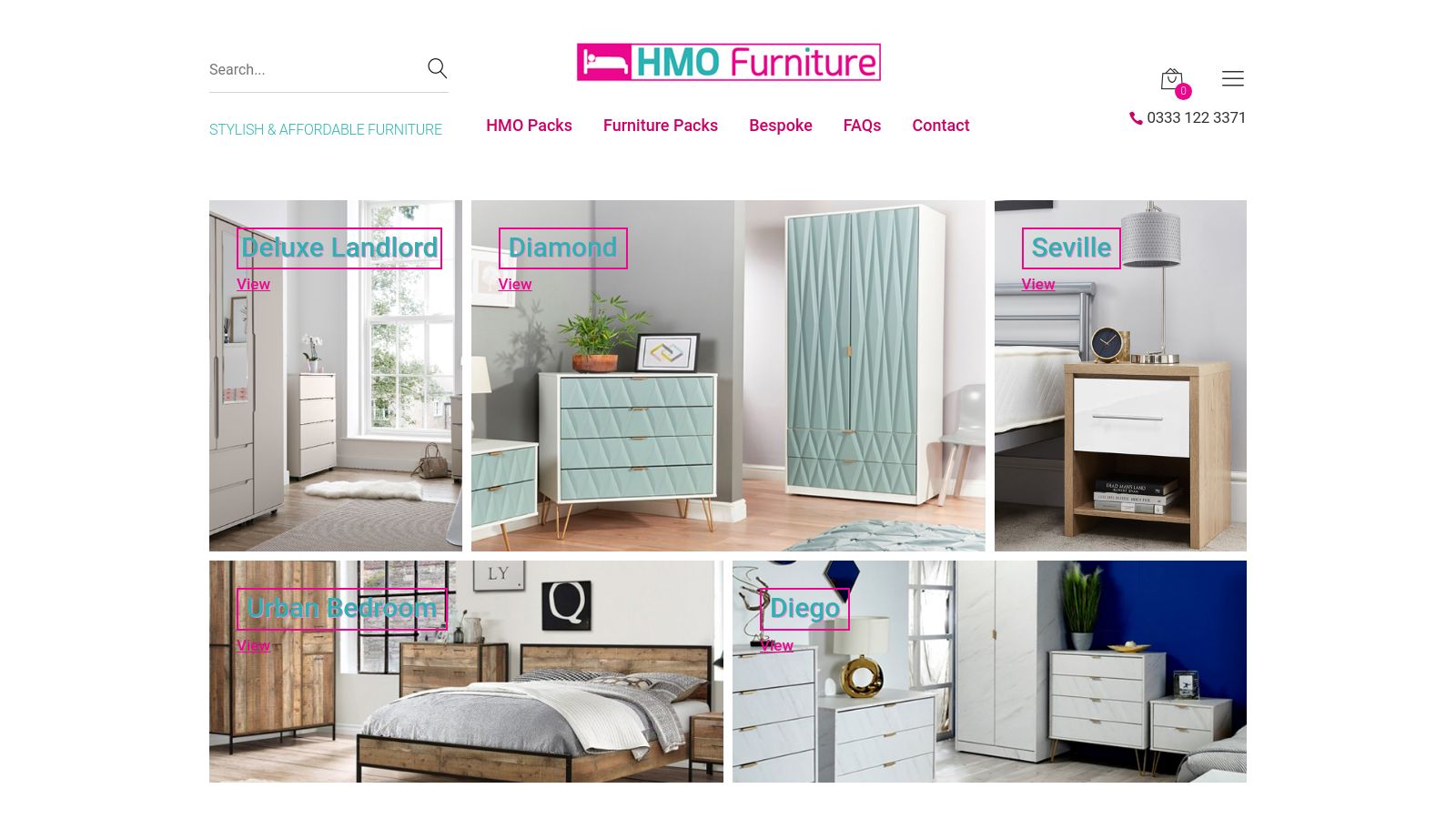 HMO Furniture page preview