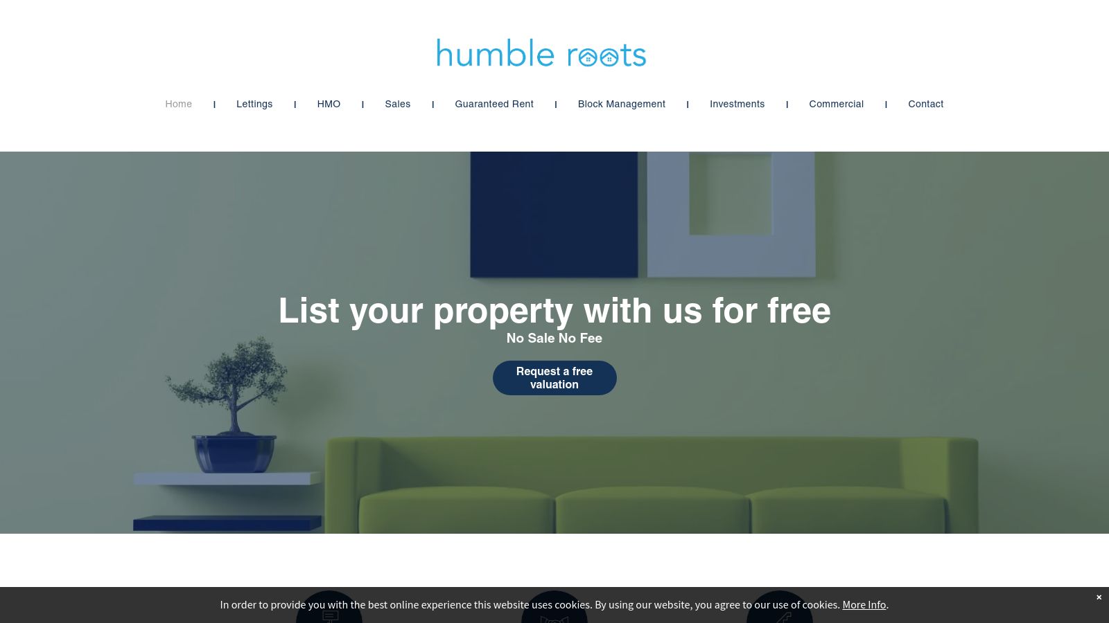 Humble Roots page preview