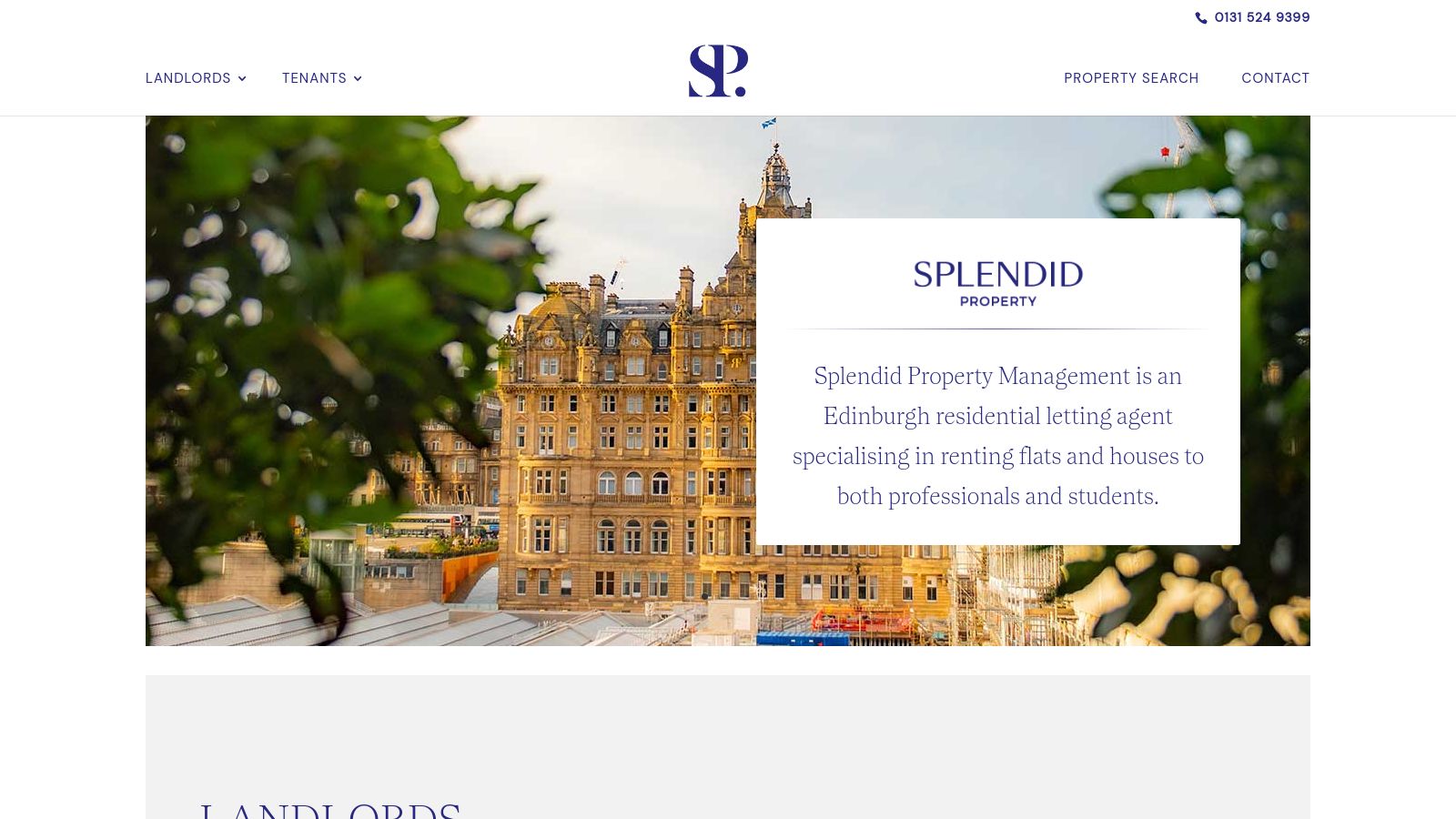 Splendid Property page preview