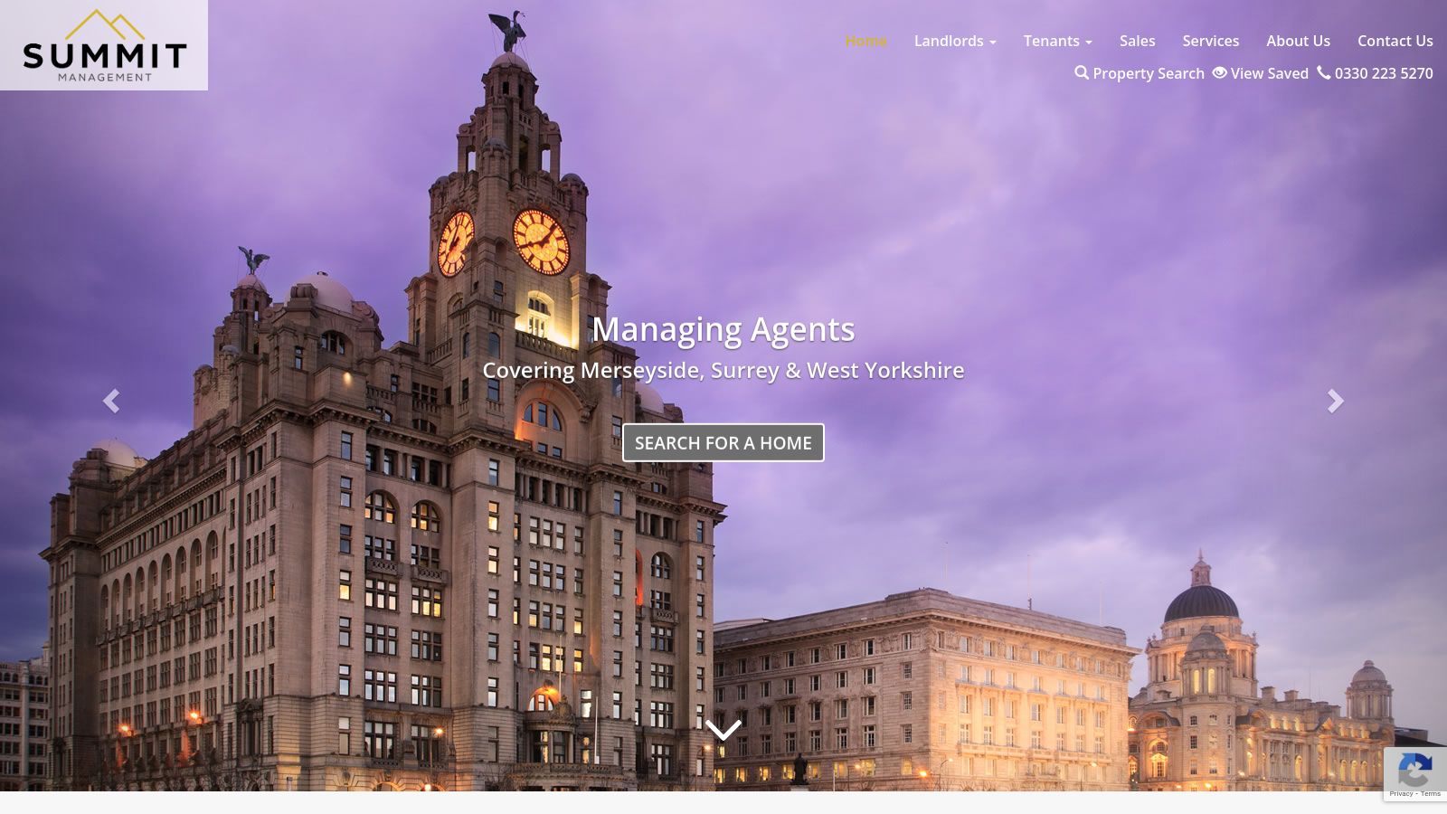 Summit Management page preview