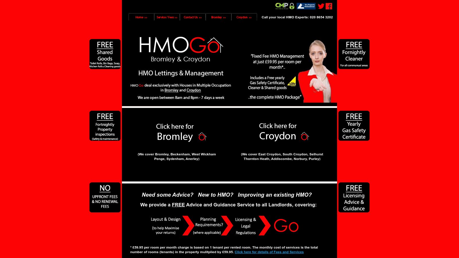 HMO Go page preview