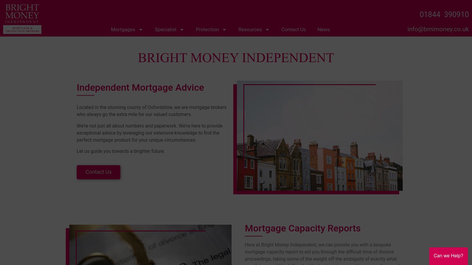 Bright Money page preview