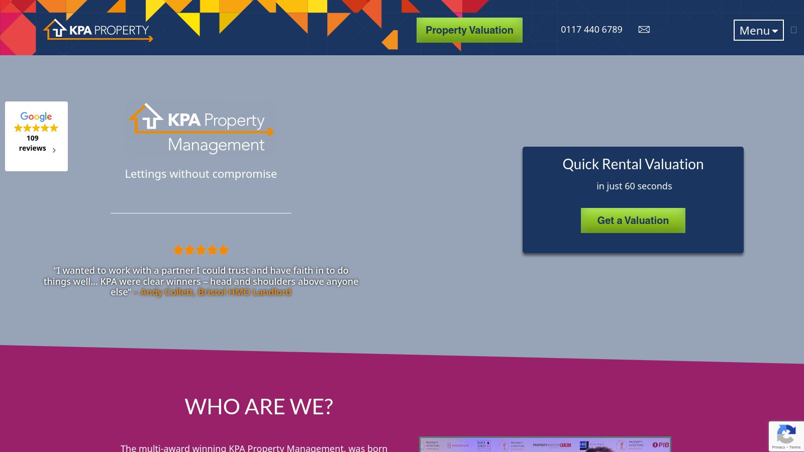 KPA Property page preview