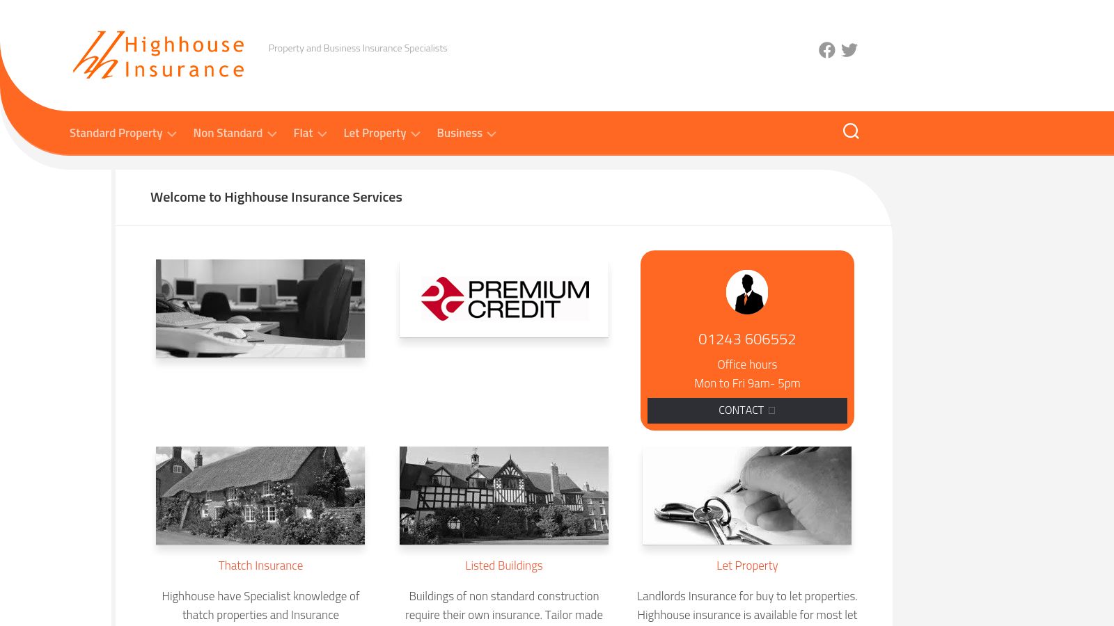 Highhouse Insurance Services Ltd page preview