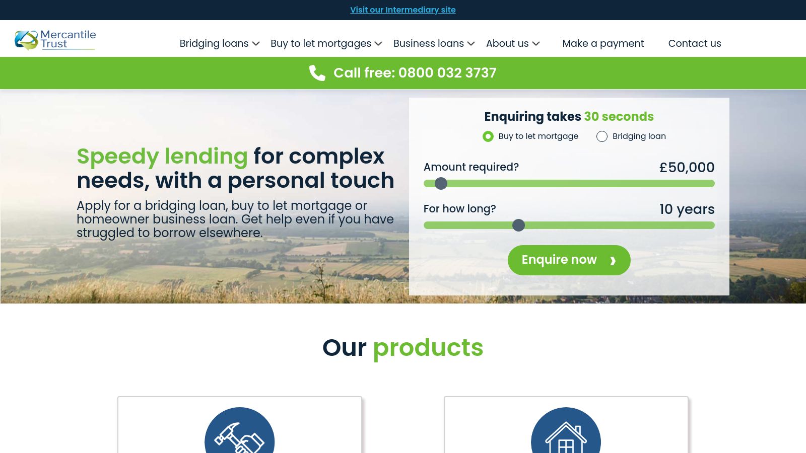 Mercantile Trust page preview