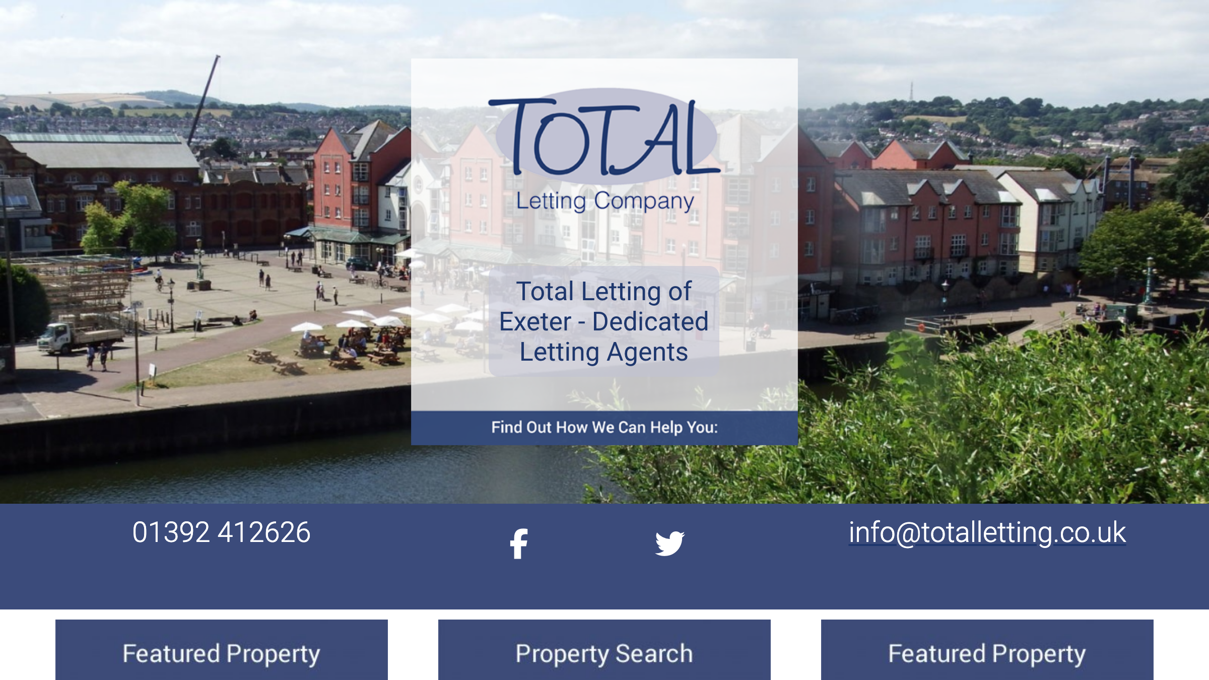 Total Letting Company page preview