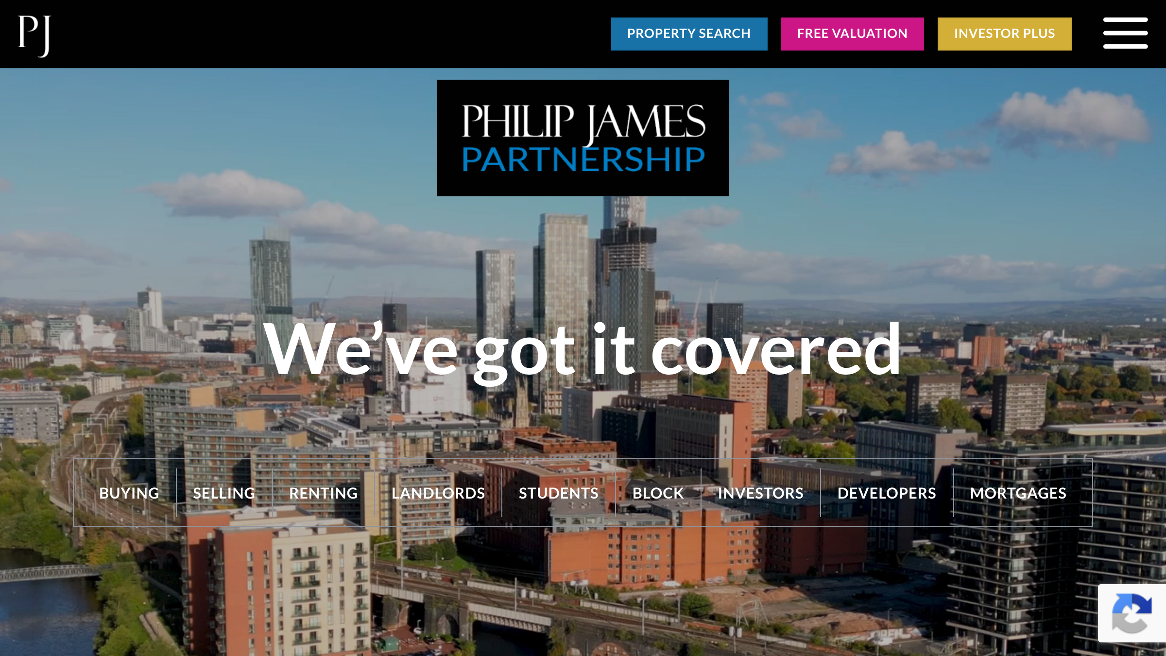 Philip James Partnership page preview