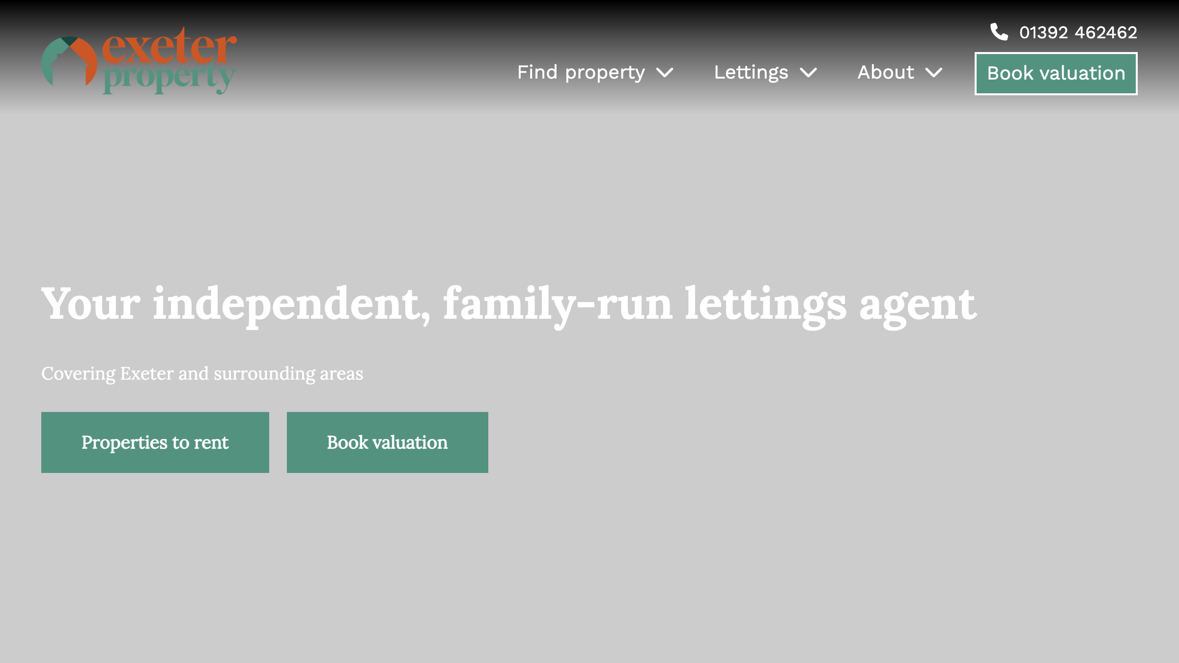 Exeter Property page preview
