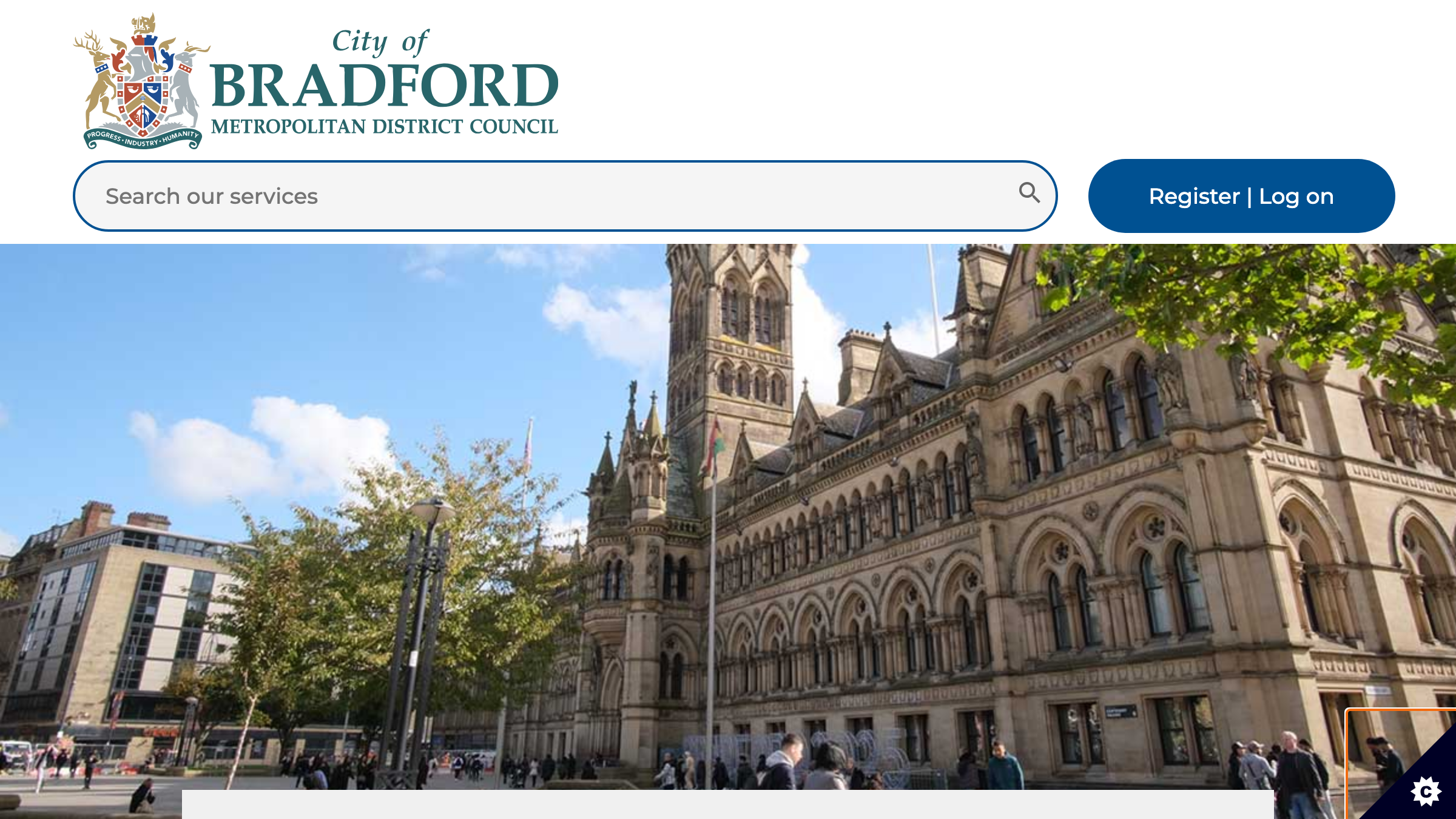 Bradford website preview
