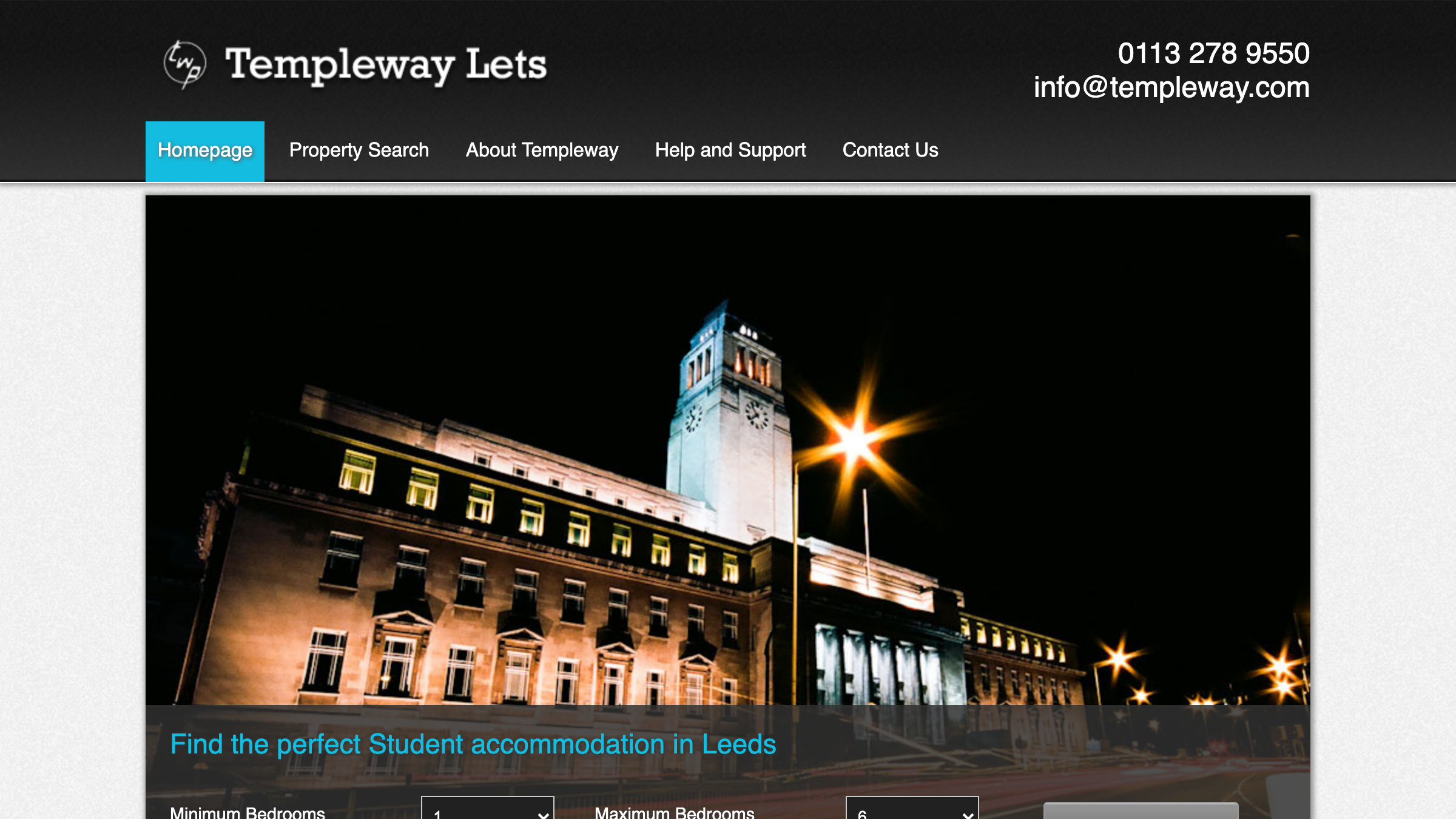 Templeway page preview