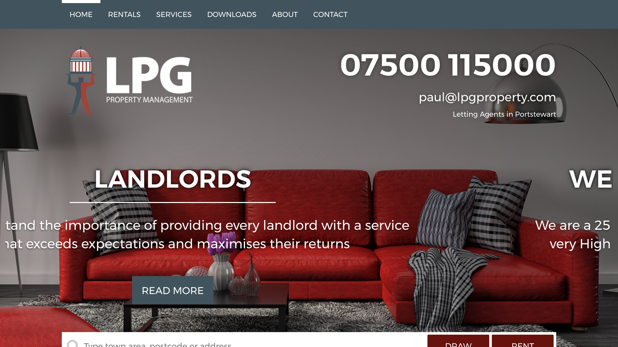 LPG Property page preview