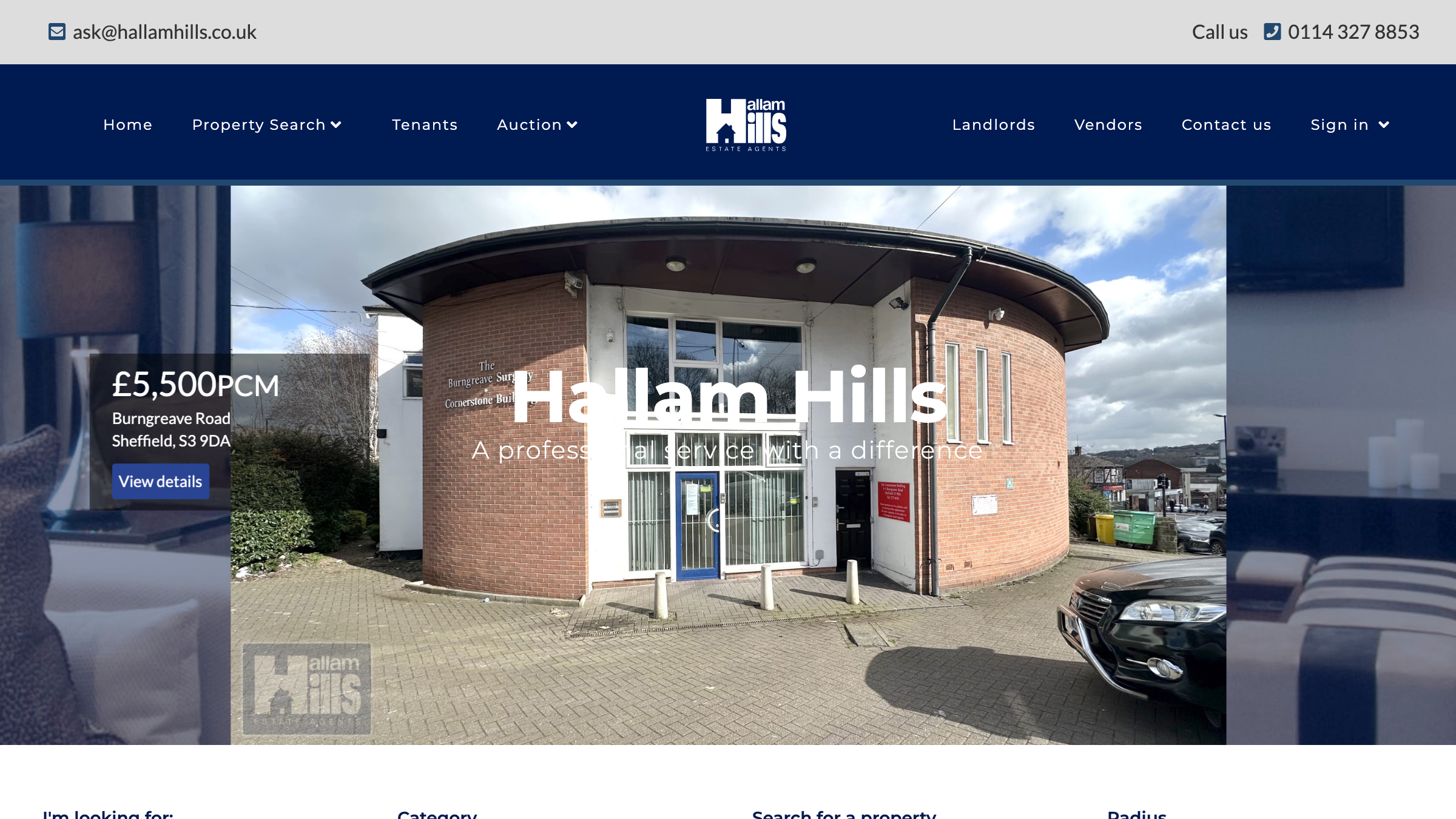 Hallam Hills page preview