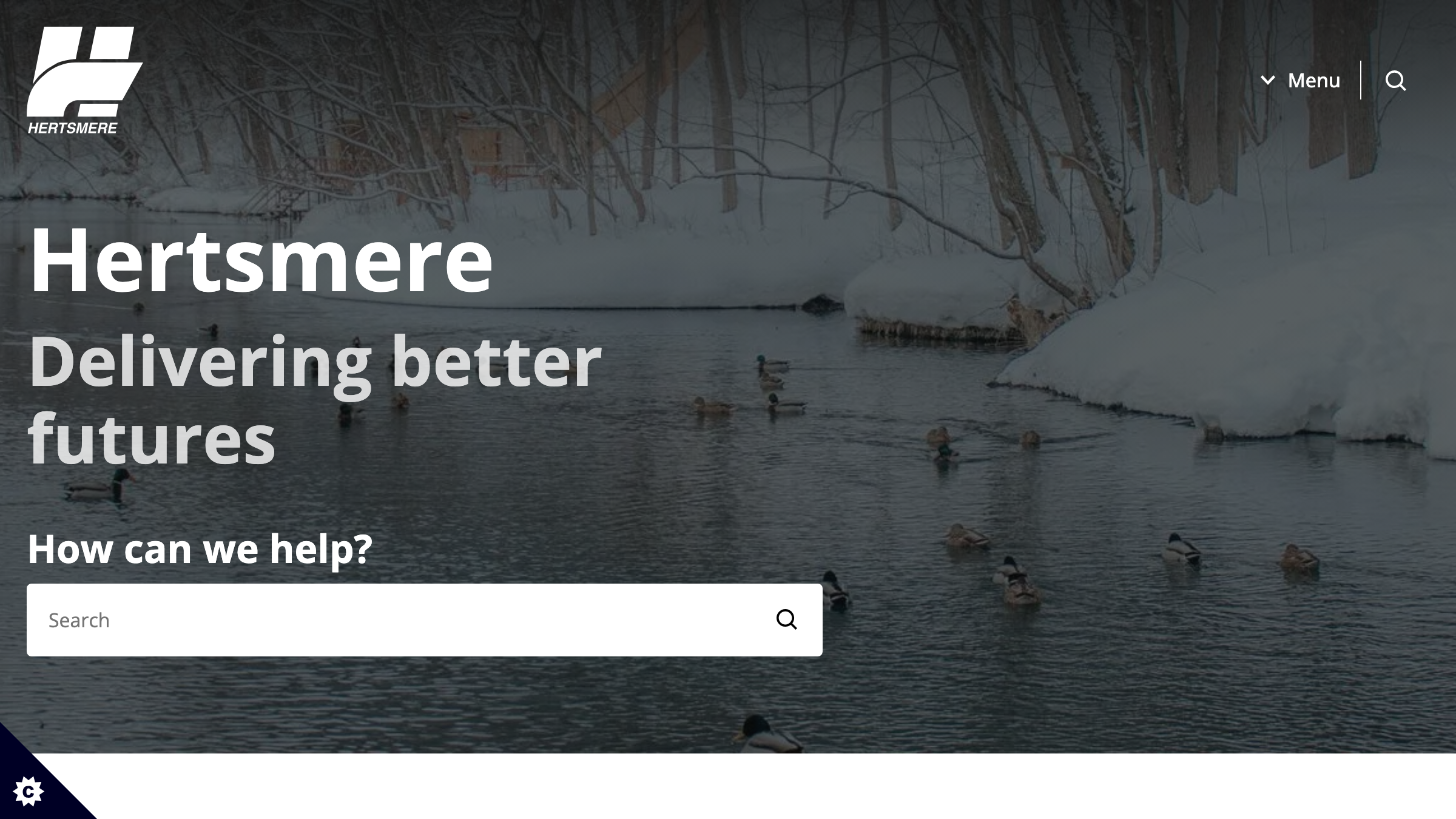 Hertsmere website preview