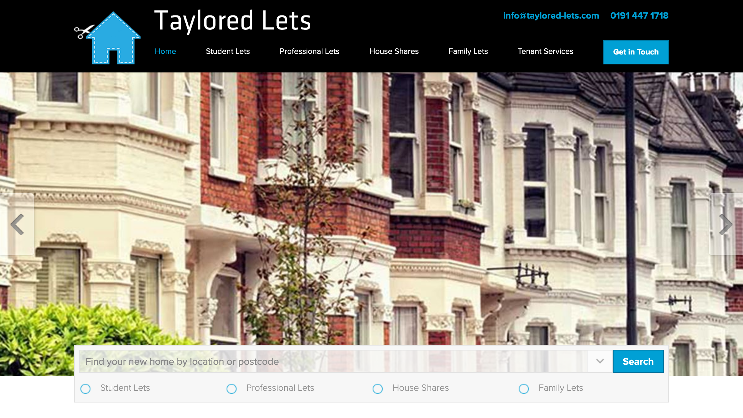 Taylored Lets page preview